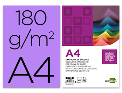 Imprimir Cartulina A4 color violeta (Cod.26536)